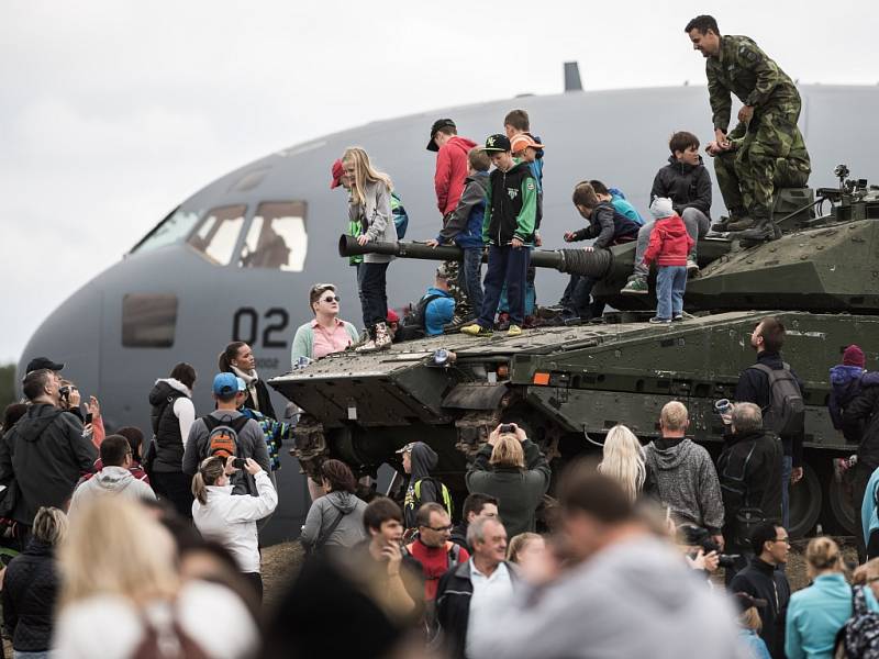 Dny NATO 2015 na ostravském letišti v Mošnově. 