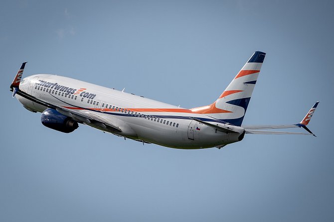 Letadlo letecká společnost Smartwings, 17. září 2019 v Mošnově.