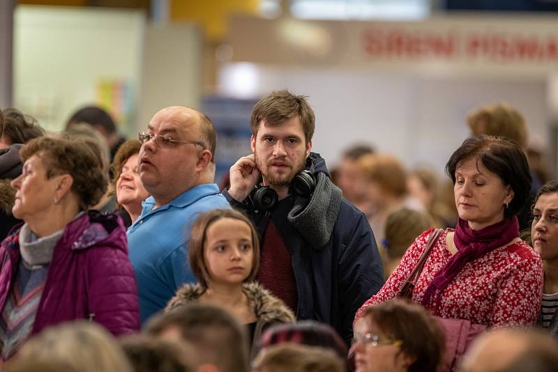 Knižní festival na Černé louce, 29. února 2020 v Ostravě.