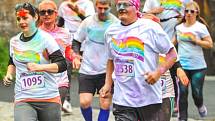 Bezmála tři tisíce lidí se zúčastnilo prvního ostravského ročníku světově známé akce Rainbow run – duhový běh, který se v sobotu konal v Dolní oblasti Vítkovic.