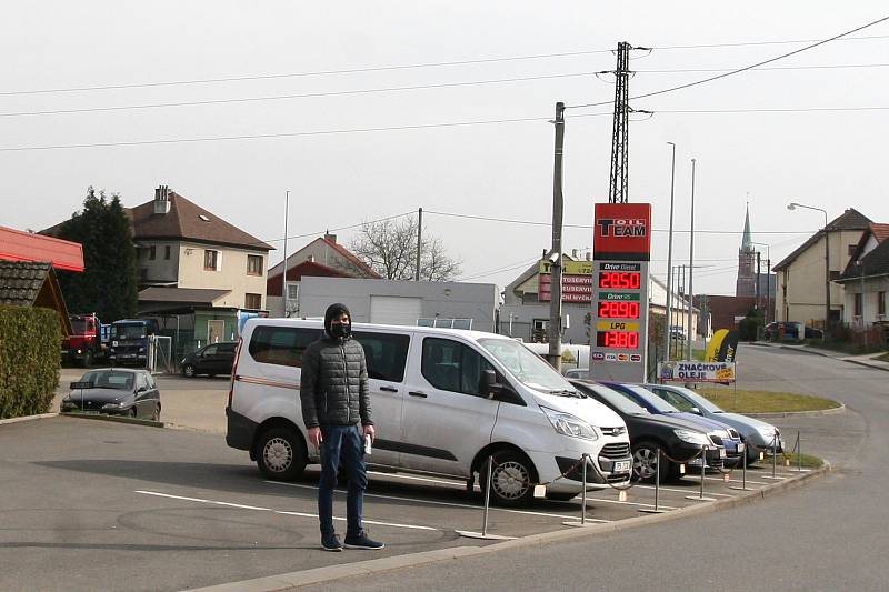 Ludgeřovice v době nouzového stavu a omezeného pohybu obyvatelstva kvůli koronavirové nákaze.