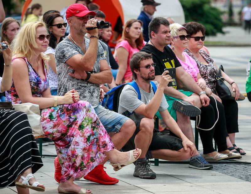 Táta fest na Masarykově náměstí v Ostravě.