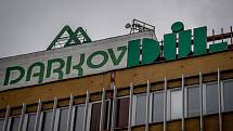 Armádní zdravotníci přijeli na pomoc s plošným testováním zaměstnanců Dolu Darkov v souvislosti s nákazou koronaviru (DOVID-19), 23. května 2020 na Karvinsku.