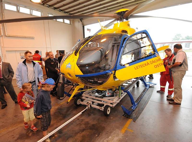 Nový vrtulník ostravských záchranářů
