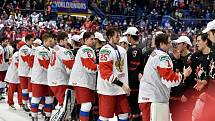 Mistrovství světa hokejistů do 20 let, finále: Rusko - Kanada, 5. ledna 2020 v Ostravě.