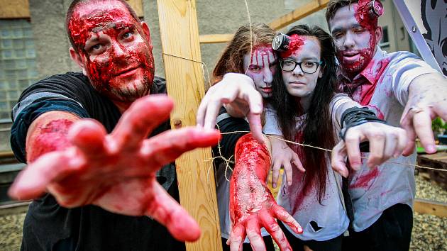 Zombie walk Ostrava.