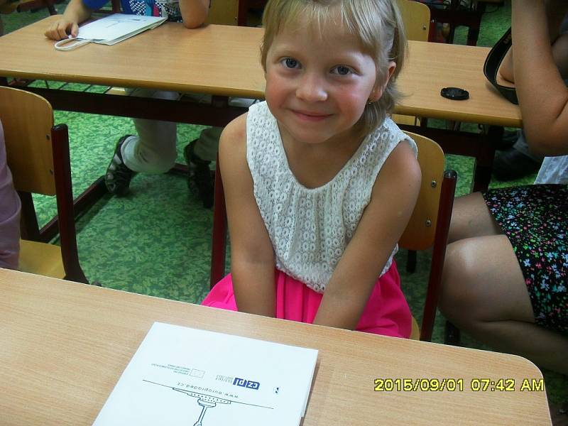 Izabela Šimková, 6 let, Hynčice, Město Albrechtice, ZŠ Město Albrechtice