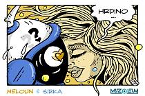 Roman Bílek alias BeeSee je komiksový scénárista se na stránky legendárního časopisu dostal se seriálem Meloun & Sirka.
