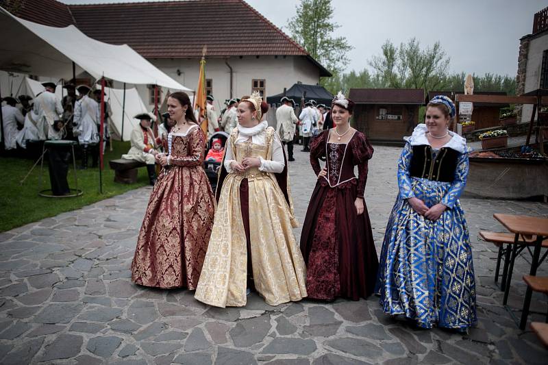 Slavnosti na téma „300 let Marie Terezie... Od Laudona po Napoleona“ na Slezskoostravském hradě.