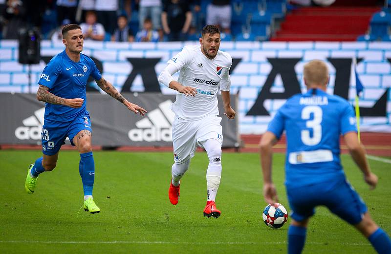 Utkání 1. kola FORTUNA:LIGY: FC Baník Ostrava - FC Slovan Liberec, 13. července 2019 v Ostravě.