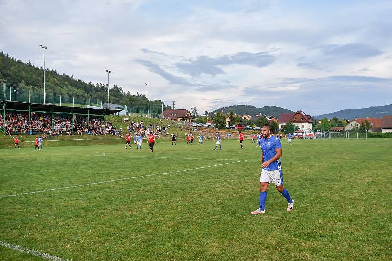 Fotbalový zápas FK Vigantice - TJ Juřinka, 14. srpna 2020 ve Viganticích. Milan Baroš.