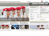 Webové stránky The Emirates Group