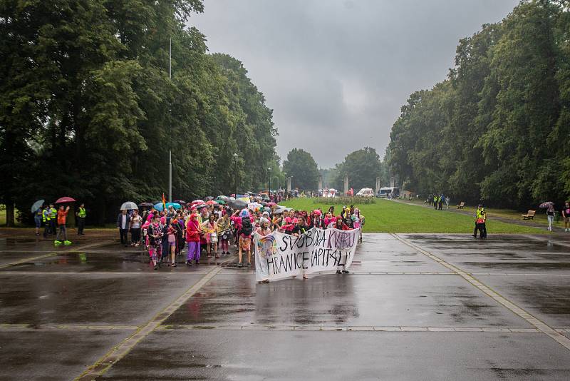 Ostravský PRAJD průvod 2022, 30. července 2022, Ostrava.