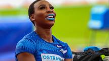 Atletický mítink IAAF World Challenge Zlatá tretra v Ostravě 20. června 2019. Na snímku Gwen Berry z (USA).