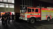 Další hasiči z MS kraje vyjeli na pomoc do Českého Švýcarska, 1. srpna 2022.