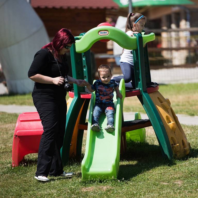 Dětský letní park na Bílé. 