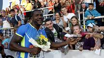 Zlatá tretra Ostrava 2014. Justin Gatlin.