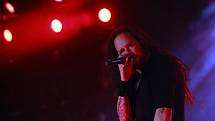 Legenda nu metalu Korn navštívila v rámci turné na oslavu dvaceti let existence i Ostravu. 
