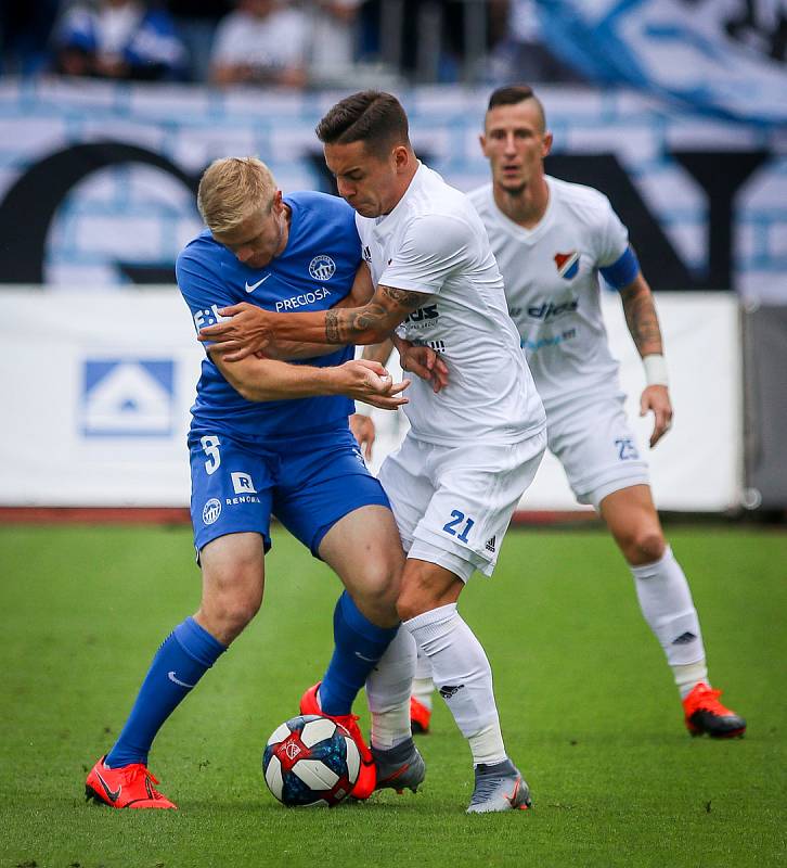 Utkání 1. kola FORTUNA:LIGY: FC Baník Ostrava - FC Slovan Liberec, 13. července 2019 v Ostravě.