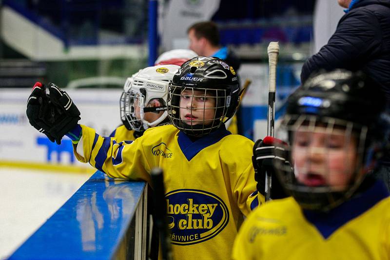 Olympijský festival v Ostravě, 12. února 2018. Hokejové utkání mezi Vítkovicemi a Kopřivnicí