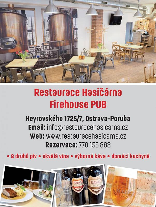 Firehouse PUB, Heyrovského 1725/7, Ostrava