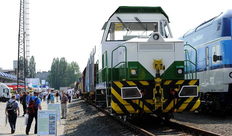 Mezinárodní veletrh drážní techniky Czech Raildays v Ostravě. 