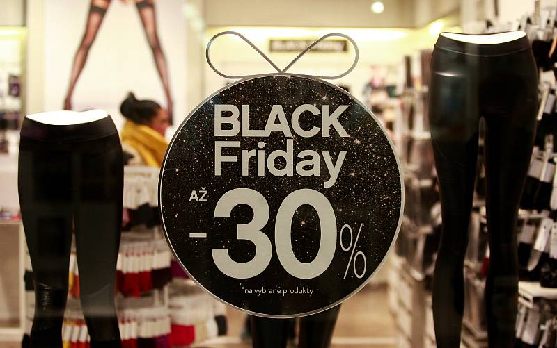 Black friday v Ostravě. Ilustrační foto.