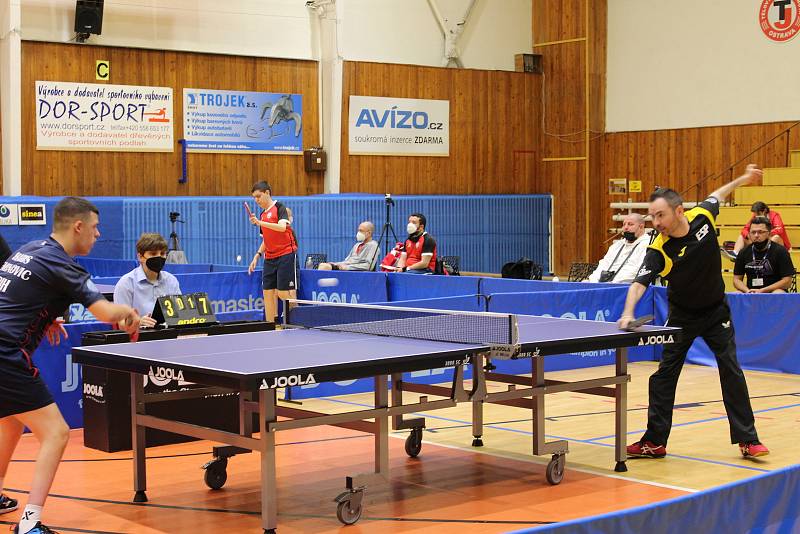 Mezinárodního turnaje Czech Para Open 2021 v Ostravě se zúčastnilo 85 handicapovaných stolních tenistů a tenistek z 19 zemí.