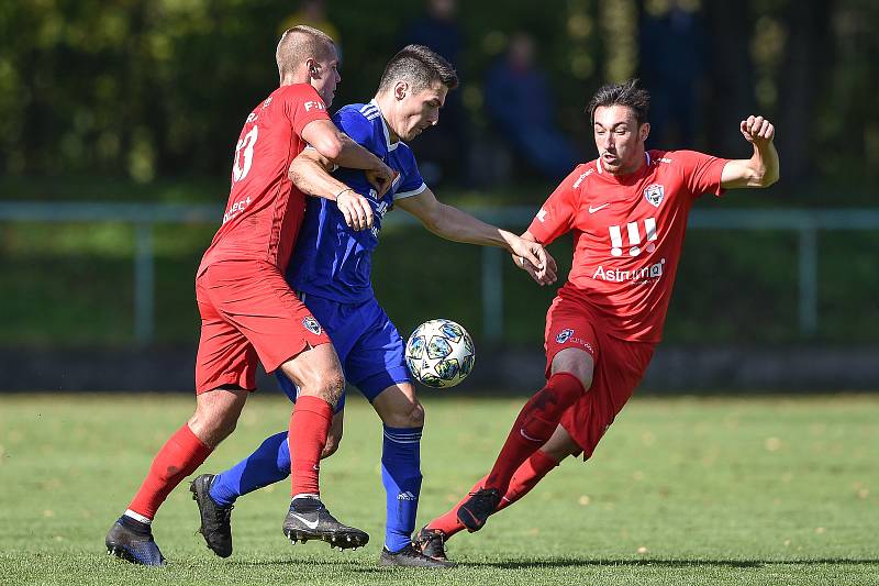 Přípravné utkáním FC Baník Ostrava - MFK Vítkovice, 11. října 2019 v Ostravě.