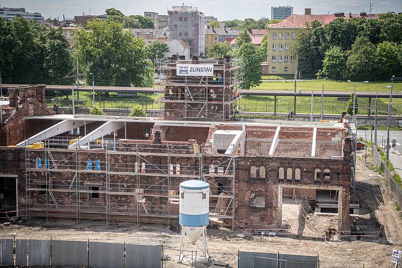 Městská jatka Ostrava, 1. června 2021.