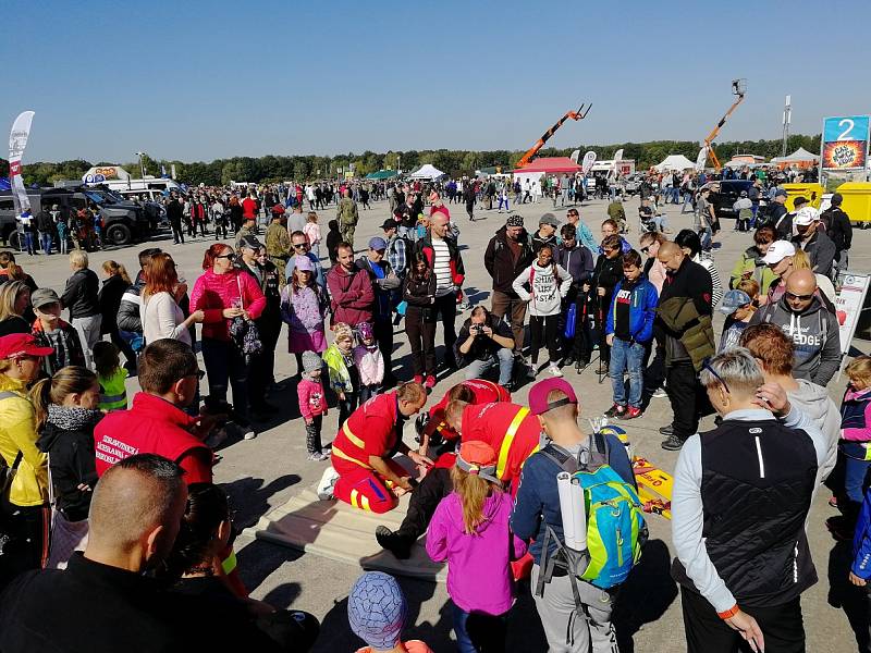 Záchranná služba MSK na Dnech NATO 2019.