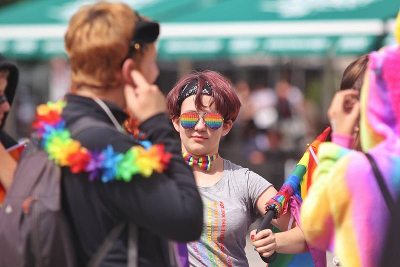 Duhový pochod Pride 2019 v Ostravě.