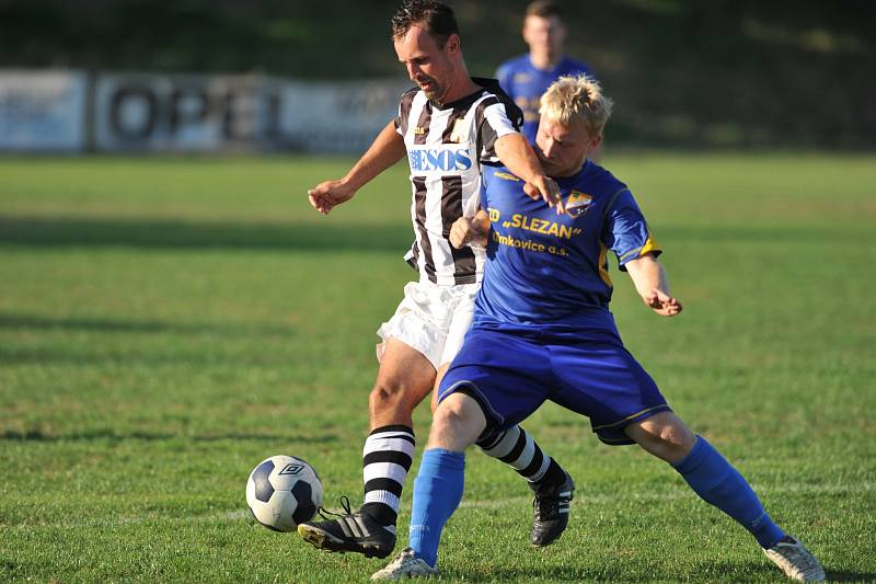 Fotbalisté Klimkovic porazili Polanku B 1:0.