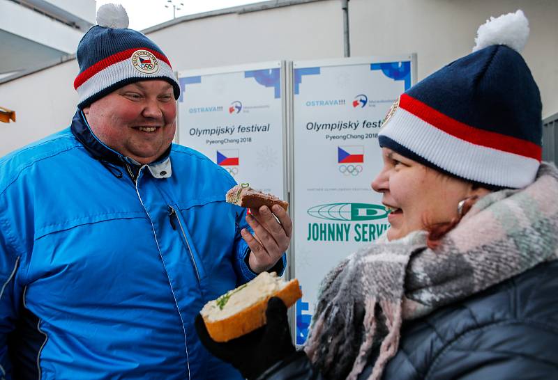 Olympijský festival u Ostravar Arény, 16. února 2018