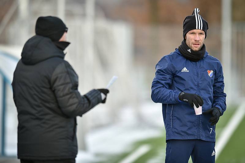 Zimní příprava FC Baníku Ostrava, 3. ledna 2019 v Ostravě.