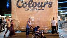 Hudební festival Colours of Ostrava v Ostravě 19. července 2017.