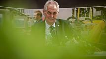 Miloš Zeman, 6. září 2017 společnost Temex Ostrava.