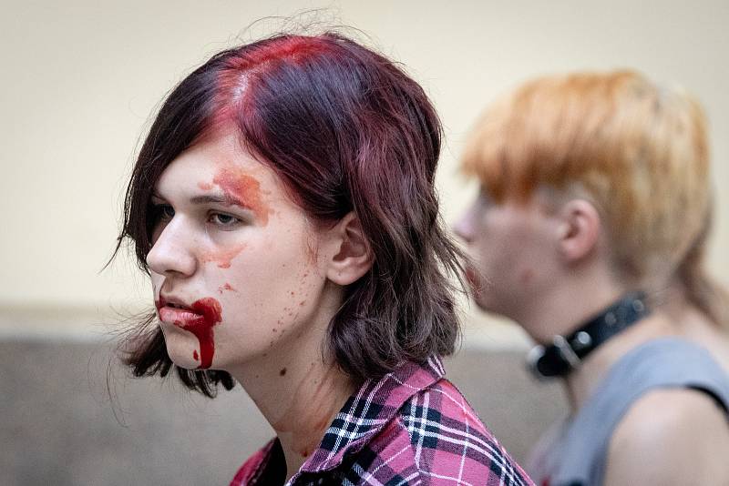 Zombie walk v Ostravě, sobota 29. června 2019.