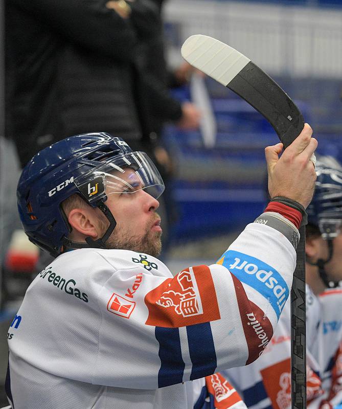 Přípravný zápas hokejistů Vítkovice Ridera - Kometa Brno 7:1 v Ostravě.