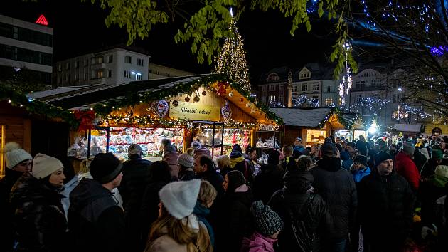 Slavnostní rozsvícení vánočního stromu, 25. listopadu 2023, Ostrava
