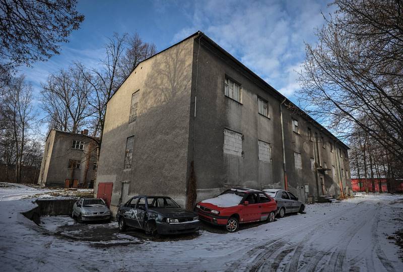 Lokalita v Cihelní ulici v Ostravě. Lidé ze střediska Don Bosco sem přijíždějí pravidelně třikrát týdně.