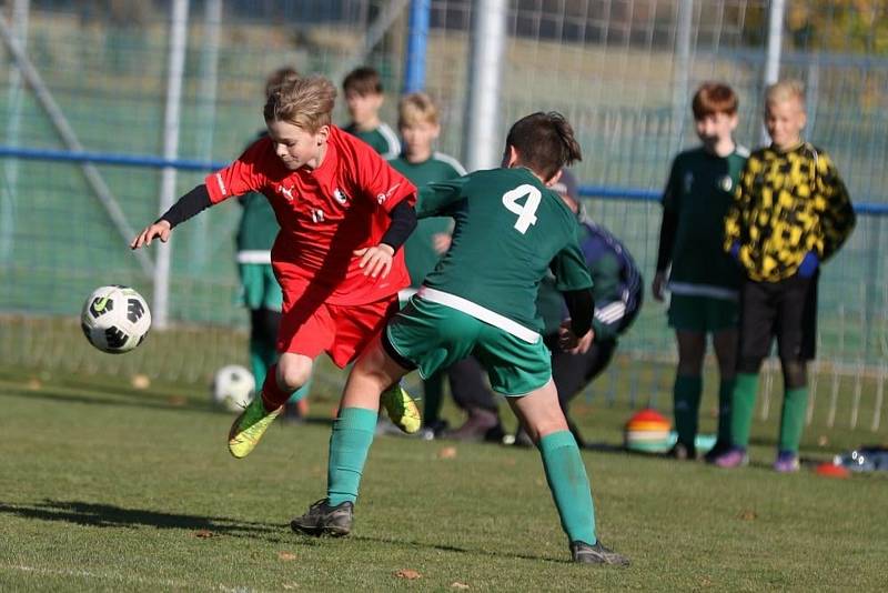 Hlučín U13 - MFK Vítkovice U13 3:4 (31. října 2021).