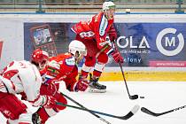 Hokejová Chance liga HC RT TORAX Poruba  - HC Frýdek-Místek, 4. ledna 2021 v Ostravě.