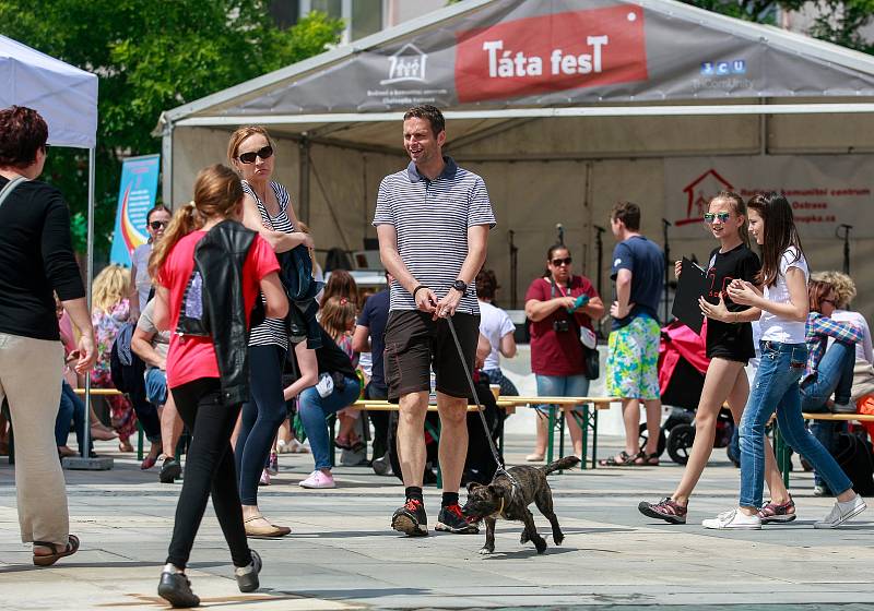 Táta fest na Masarykově náměstí v Ostravě.