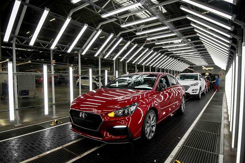 Ilustrační fotografie automobilka Hyundai Motor Manufacturing Czech s.r.o.