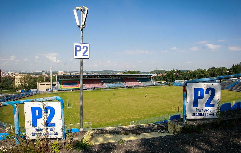 Stadion Bazaly v Ostravě. Ilustrační foto.