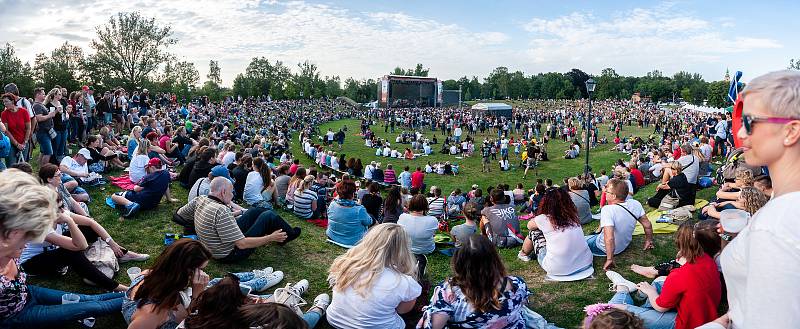 Festival v ulicích 2018 na Slezskoostravském hradě, 29. června 2018 v Ostravě.