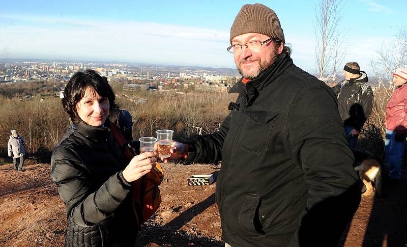 Na haldu Emu si na Nový rok vyšláplo 1065 turistů.