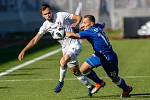 FC Baník Ostrava – SK Slavia Praha, vlevo Lukáš Pazdera, vpravo Jan Bořil