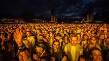 Hudební festival Colours of Ostrava v Dolní oblasti Vítkovice, 15. července 2022, Ostrava.